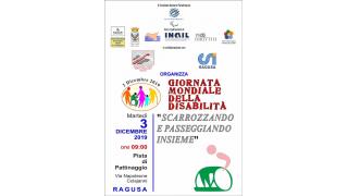 Coordinamento Pro Diritti H di Ragusa e Forum del Terzo Settore: Giornata Internazionale delle Persone con Disabilità