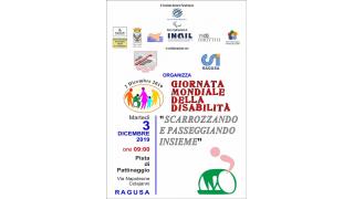 Coordinamento Pro Diritti H di Ragusa e Forum del Terzo Settore: Giornata Internazionale delle Persone con Disabilità
