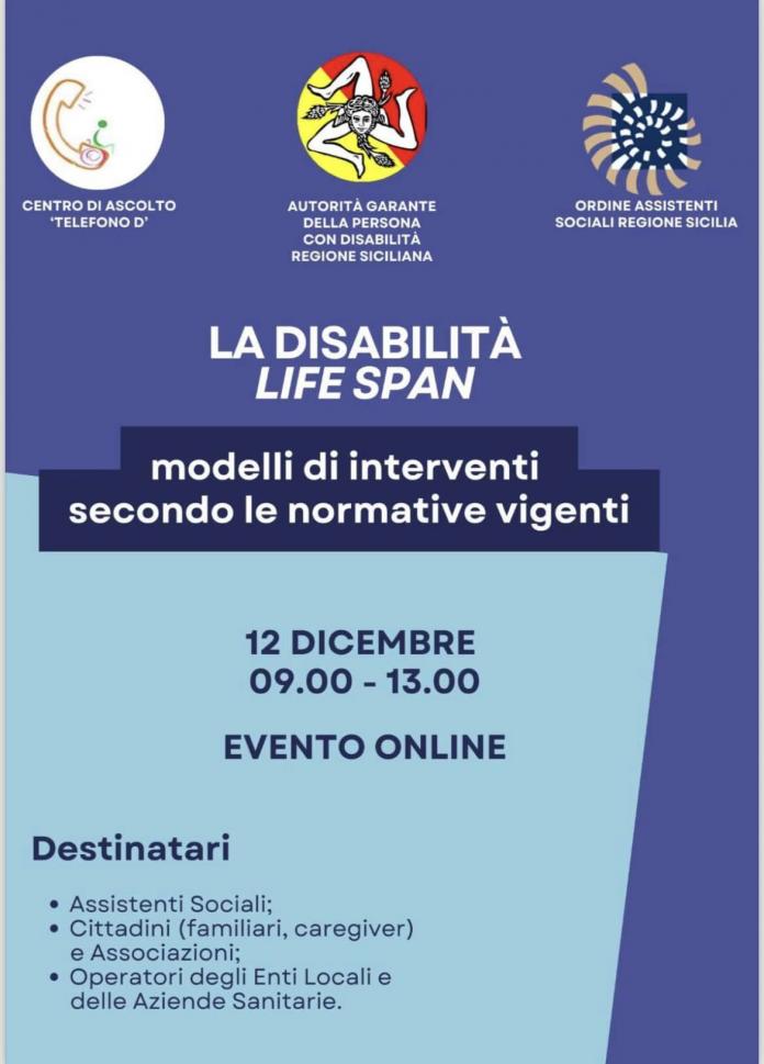 La disabilità life span: modelli di interventi secondo le normative vigenti